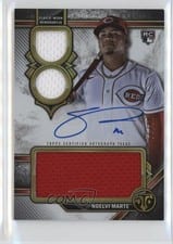 2024 Topps Triple Threads Rookie Autographed Relics Noelvi Marte #RAR-NM card