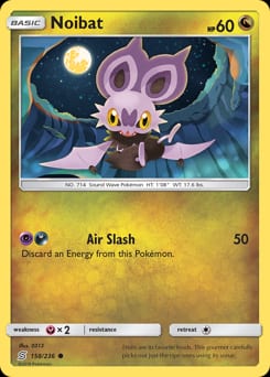 Unified Minds Noibat #158 card