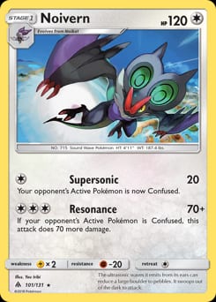 Forbidden Light Noivern #101 card