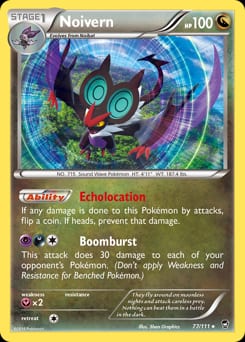2014 Furious Fists Noivern #77 card