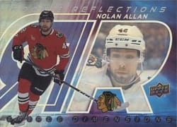 2024-25 Upper Deck Rookie Reflections Nolan Allan #RR-12 card
