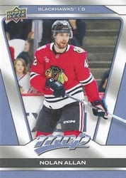 2025-26 Upper Deck MVP Base Set Nolan Allan #187 card