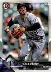 2018 Bowman Base Set Nolan Arenado #81 card