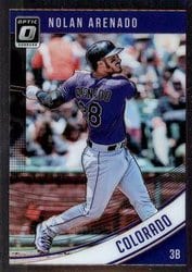 2018 Donruss Optic Base Set Nolan Arenado #138 card