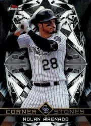 2018 Finest Cornerstones Nolan Arenado #FC-NA card