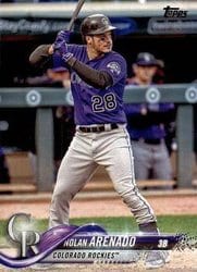 2018 Topps Base Set Nolan Arenado #150 card