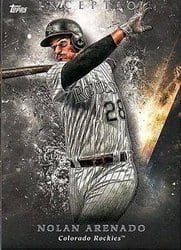 2018 Topps Inception Base Set Nolan Arenado #41 card
