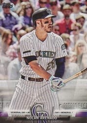 2018 Topps Topps Salute (Series One) Nolan Arenado #TS-46 card