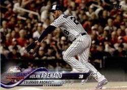 2018 Topps Update Base Set Nolan Arenado #US159 card