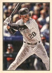 2019 Bowman Heritage Base Set Nolan Arenado #53VR-112 card