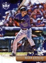 2019 Panini Diamond Kings Base Set Nolan Arenado #107 card