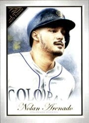 2019 Topps Gallery Base Set Nolan Arenado #10 card