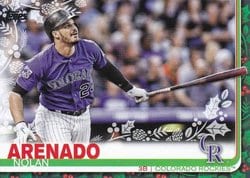 2019 Topps Holiday Base Set Nolan Arenado #HW165 card