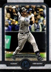 2019 Topps Museum Collection Base Set Nolan Arenado #33 card