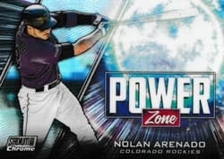 2020 Stadium Club Chrome Power Zone Nolan Arenado #PZ-22 card
