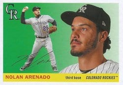 2020 Topps Archives Base Set Nolan Arenado #89 card