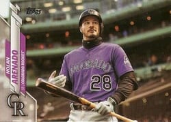 2020 Topps Base Set Nolan Arenado #230b card