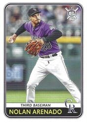 2020 Topps Big League Base Set Nolan Arenado #39 card