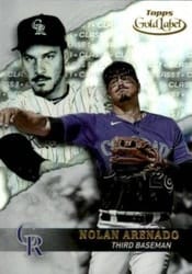 2020 Topps Gold Label Base Set Nolan Arenado #36 card