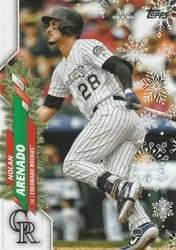 2020 Topps Holiday Base Set Nolan Arenado #HW48 card