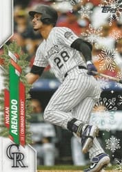 2020 Topps Holiday Base Set Nolan Arenado #HW48a card