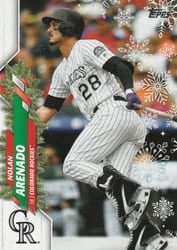 2020 Topps Holiday Base Set Nolan Arenado #HW48c card