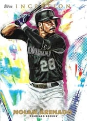 2020 Topps Inception Base Set Nolan Arenado #93 card