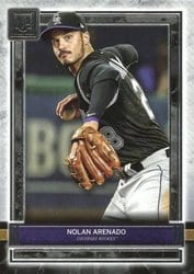 2020 Topps Museum Collection Base Set Nolan Arenado #2 card