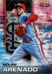 2021 Bowman's Best Base Set Nolan Arenado #38 card