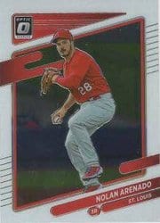 2021 Donruss Optic Base Set Nolan Arenado #157 card