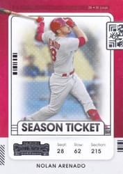 2021 Panini Contenders Base Set Nolan Arenado #51 card