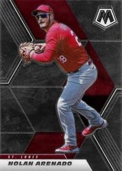 2021 Panini Mosaic Base Set Nolan Arenado #34 card