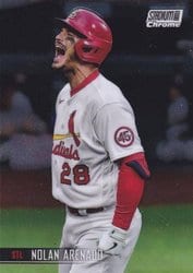 2021 Stadium Club Chrome Base Set Nolan Arenado #92 card
