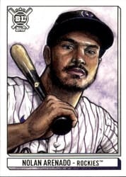 2021 Topps Big League Art of the Game Nolan Arenado #ATG-NA card