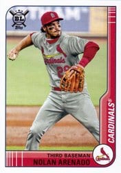 2021 Topps Big League Base Set Nolan Arenado #221 card