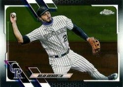2021 Topps Chrome Base Set Nolan Arenado #84 card