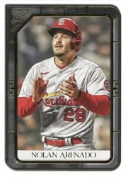 2021 Topps Gallery Base Set Nolan Arenado #198 card