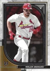 2021 Topps Museum Collection Base Set Nolan Arenado #5 card