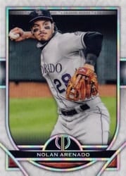 2021 Topps Tribute Base Set Nolan Arenado #9 card