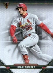 2021 Topps Triple Threads Base Set Nolan Arenado #83 card