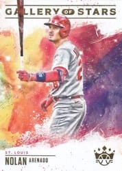 2022 Panini Diamond Kings Gallery of Stars Nolan Arenado #GS-6 card