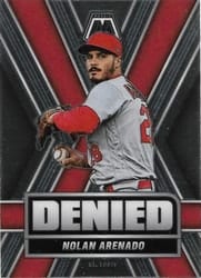 2022 Panini Mosaic Denied Nolan Arenado #D-1 card