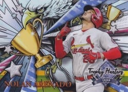 2022 Stadium Club Chrome Trophy Hunters Nolan Arenado #RL-12 card