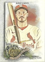 2022 Topps Allen & Ginter Base Set Nolan Arenado #4 card