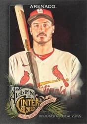 2022 Topps Allen & Ginter X Base Set Nolan Arenado #4 card