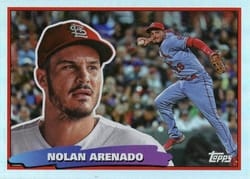 2022 Topps Archives 1988 Topps Big Foil Nolan Arenado #88BF-26 card