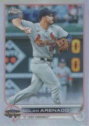 2022 Topps Chrome Update 2022 All-Star Game Nolan Arenado #ASGC-29 card