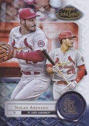 2022 Topps Gold Label Base Set Nolan Arenado #87 card