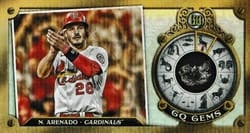 2022 Topps Gypsy Queen Gem Minis Nolan Arenado #GGM-8 card