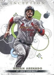 2022 Topps Inception Base Set Nolan Arenado #45 card